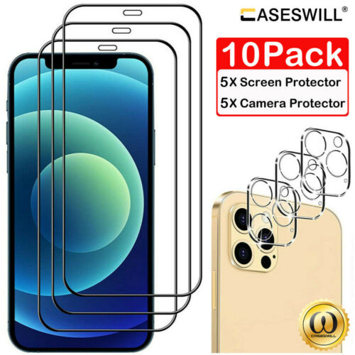 For Iphone 12 Mini 11 Pro X Xr Xs Max Caseswill Tempered Glass Screen Protector