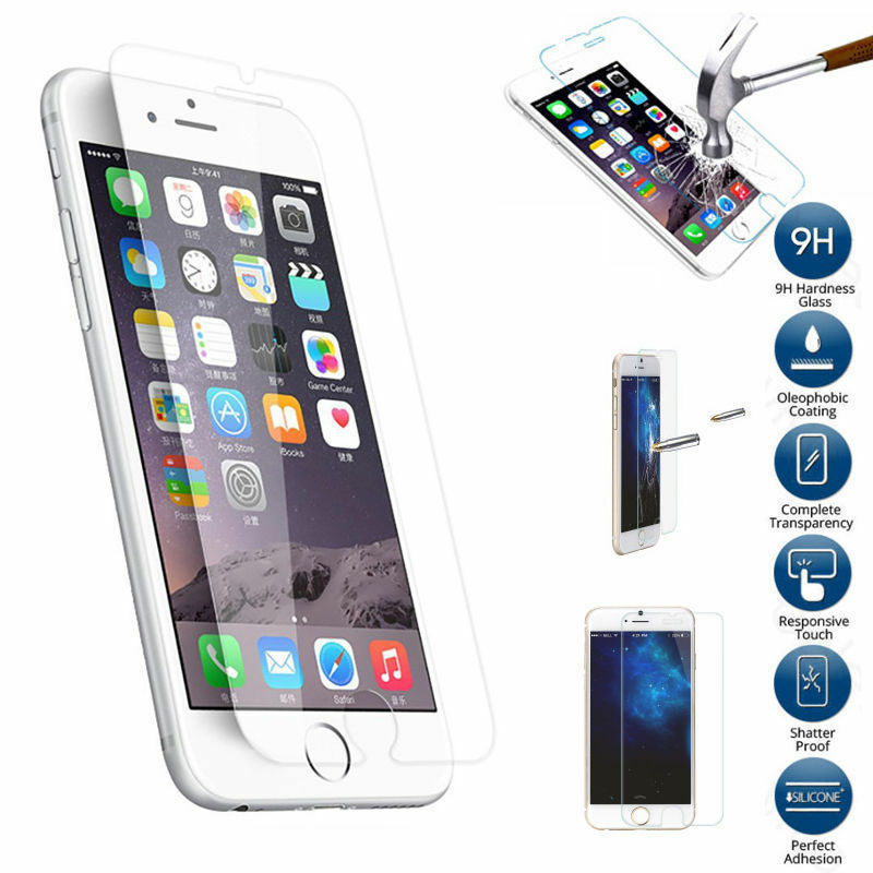 Premium Real Screen Protector Tempered Glass Film For Iphone 6s 7 8 X 11 12 Plus