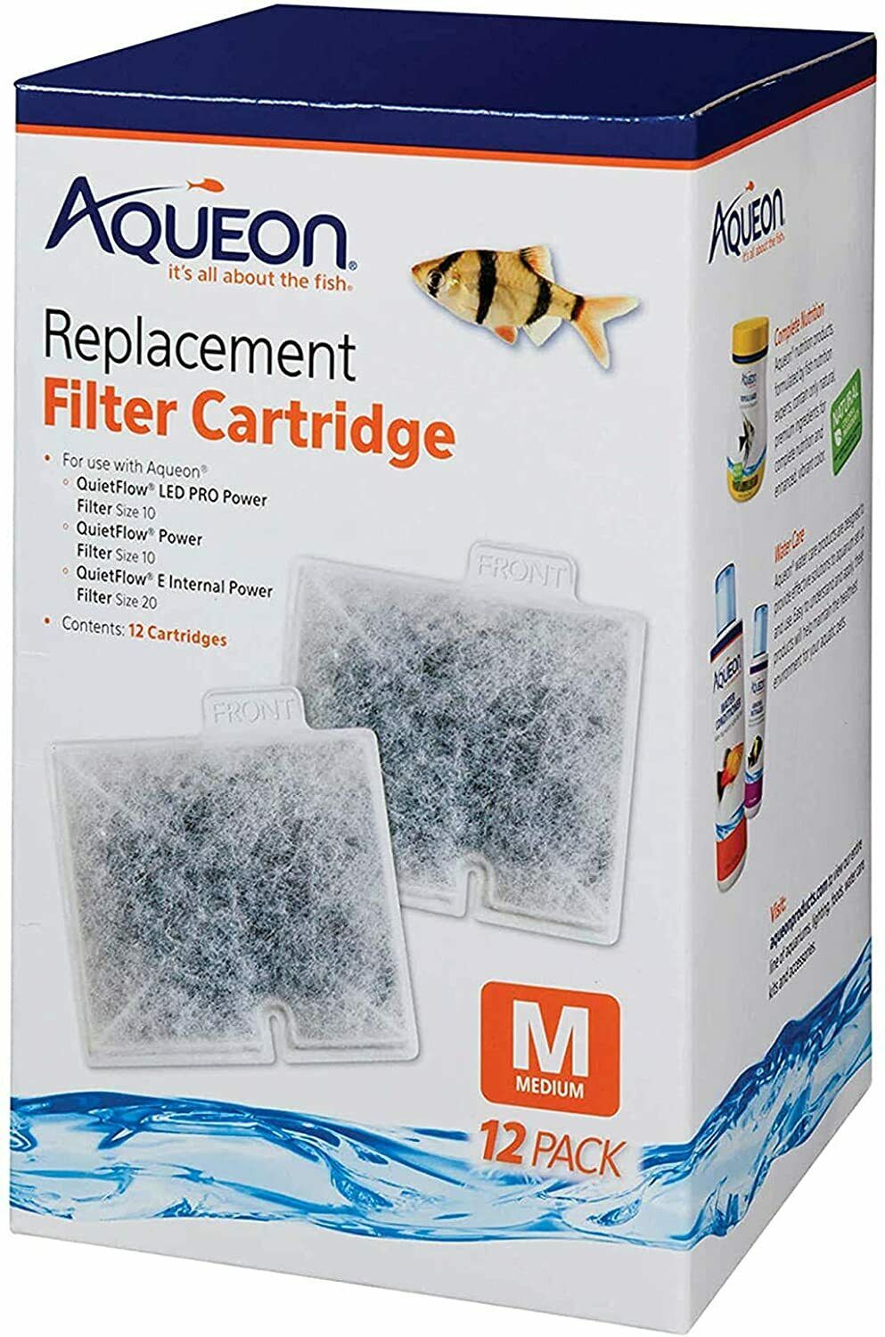Aqueon Quietflow Replacement Filter Cartridge - Medium  Free Shipping